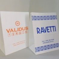 Бумажные пакеты с логотипом, Паперові пакети з логотипом